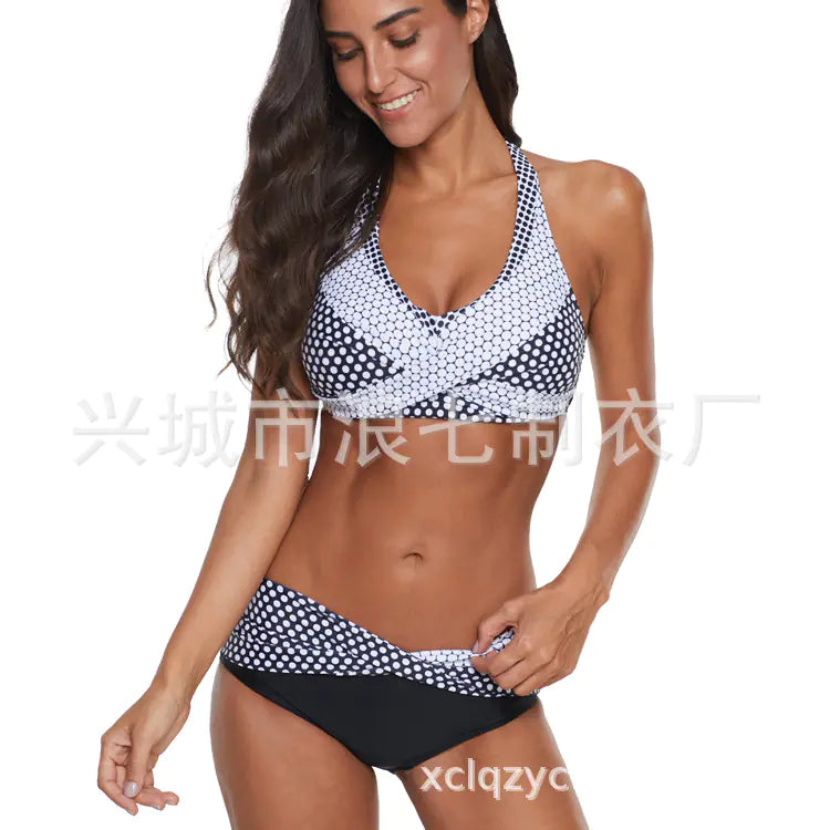 2023 New Women's Cross-Border Separates Bikini Set