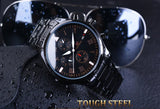 Men's Automatic Waterproof Mechanical Watch with Calendar
