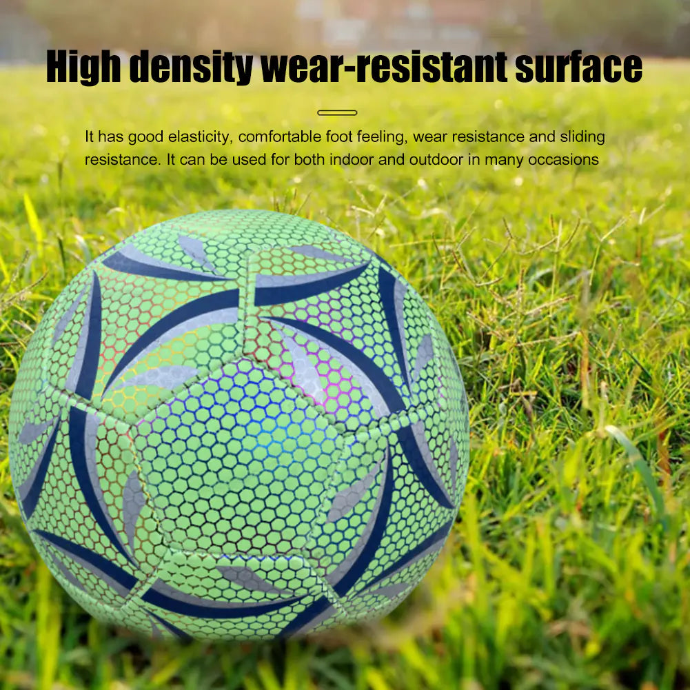 Luminous Soccer Ball for Indoor and Outdoor Use