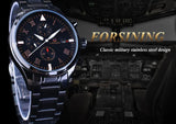 Men's Automatic Waterproof Mechanical Watch with Calendar