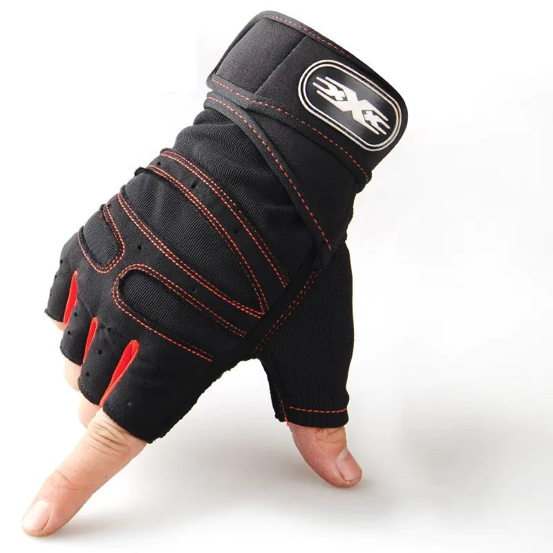 Men's Half-Finger Tactical Gym Gloves