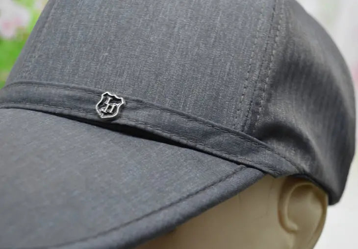 Men's Black Casual Baseball Cap