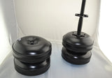 Adjustable 25kg Water-Filled Dumbbells for Men