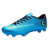 Men's Microfiber Professional Football Shoes for Athletes