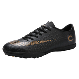 Men's Microfiber Professional Football Shoes for Athletes