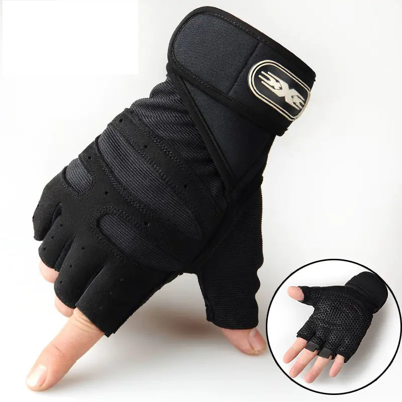 Men's Half-Finger Tactical Gym Gloves