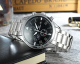 Men's Automatic Waterproof Mechanical Watch with Calendar