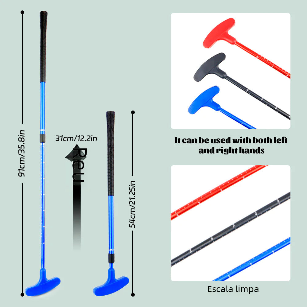 Versatile Telescopic Golf Putter